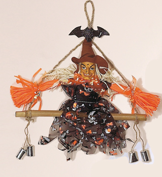 16" Witch on Swing