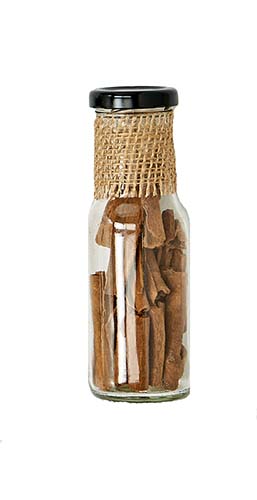 Cinnamon Sticks in 6" Glass Bottle- Close Out