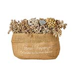 Mixed Botanicals in Jute Sack - CLOSEOUT