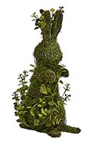 21" Standing Mossy Bunny