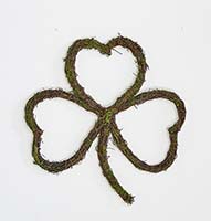 12" St. Patrick's Day Twig Clover