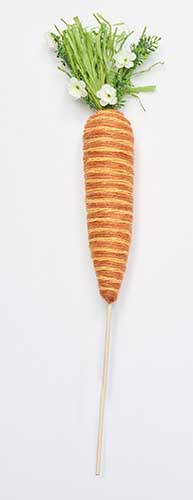 14" Carrot on 8" Stick