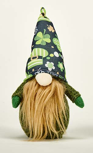 9.5" St. Patrick's Day Tabletop Gnome
