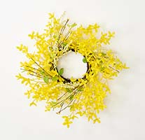 20" Forsythia Wreath