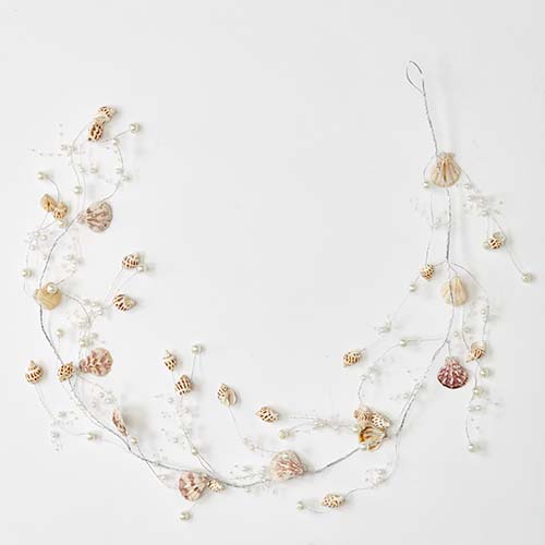 48" Sea Shell and Pearl Garland