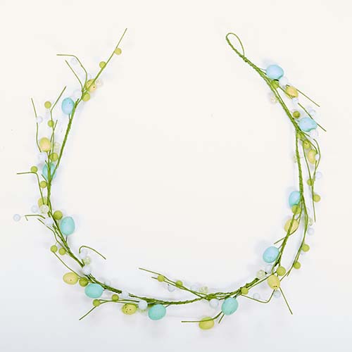 48" Easter Eggs and Berries Garland