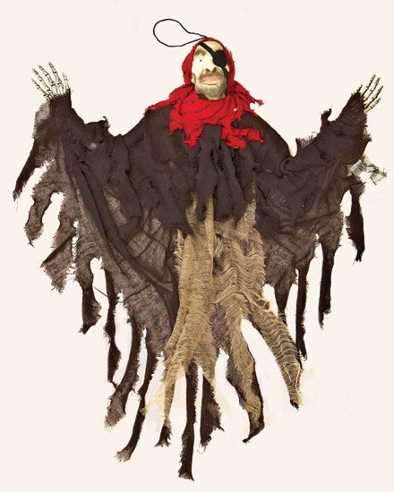 3' Hanging Pirate