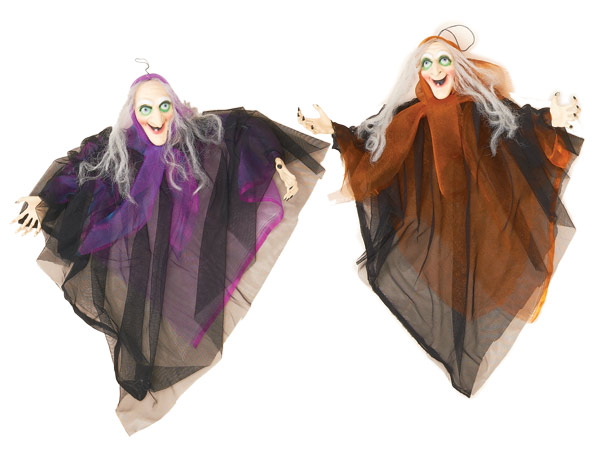 24" Small Hanging Witch
