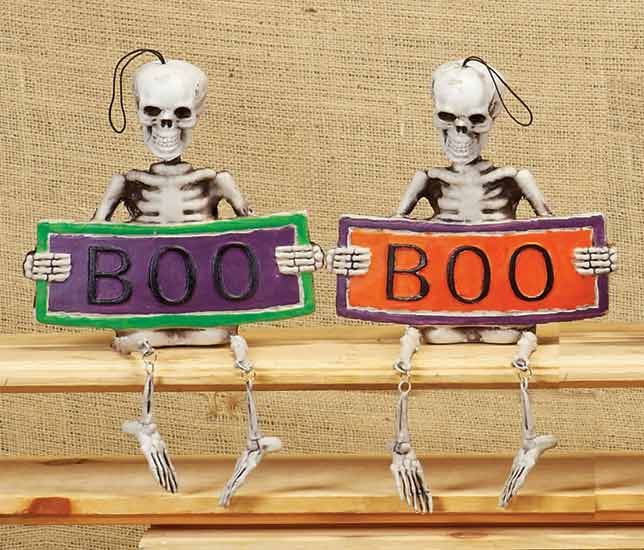 12" Sitting Skeleton