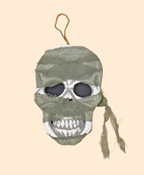 14" Hanging Mummy Face - CLOSEOUT