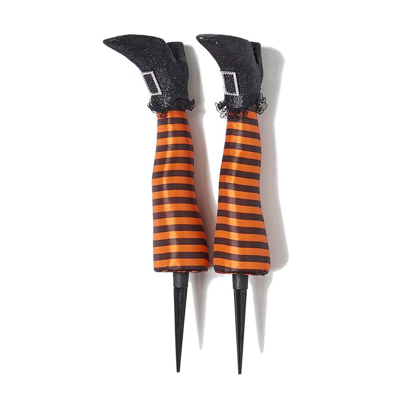 18" Pair of Witch Leg Stakes