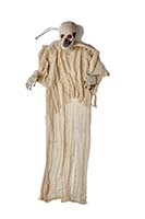 67" Hanging Mummy w/ Red Lighted Eyes & Voice