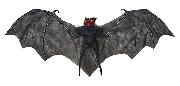 27" Light Up Hanging Bat