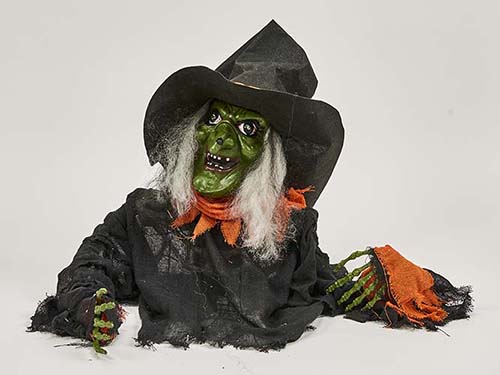 51" Animated Ground Breaking Witch