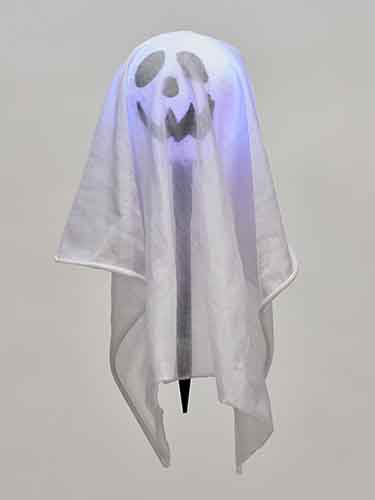14" Light Up Path Markers Ghost Stake