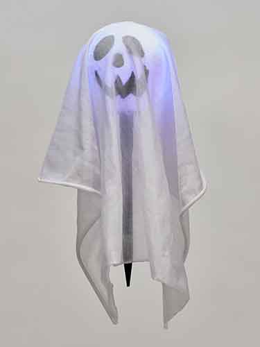 14" Pair of Light Up Path Markers Ghost Stake