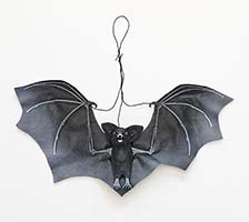 20" Hanging Halloween Bat