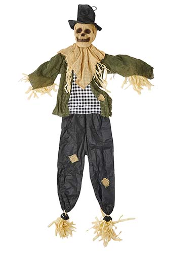 60" Hanging Halloween Scarecrow