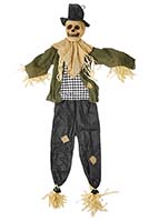 60" Hanging Halloween Scarecrow