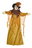 72" Animated Hanging Witch