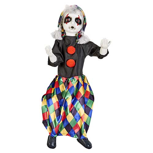 27" Sitting Animated Halloween Bohemian Girl