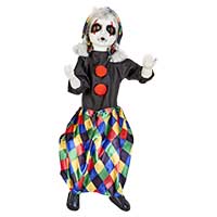 27" Sitting Animated Halloween Bohemian Girl