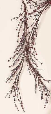 5' Frosted Mini Berry Garland - CLOSE OUT