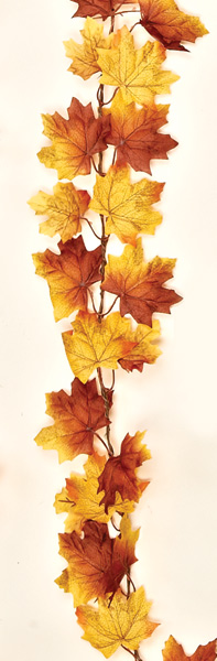 5' Maple Leaf Garland