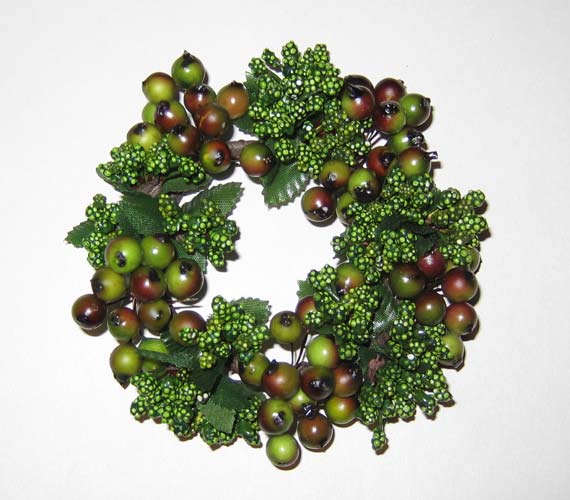2.5" Berry Candle Ring-CLOSE OUT