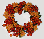 3.5" Berry Candle Ring