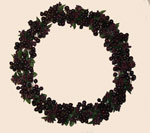 11" Cranberry Berry Wreath - CLOSE OUT