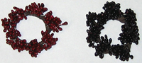 1.50" Pip  Berry Candle Ring -CLOSE OUT