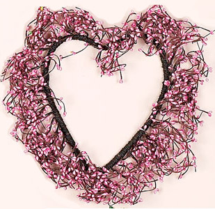 12" Mini Berry Heart 