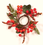 1.25" Mixed Berry Candle Ring