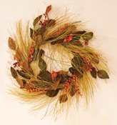 22" Mixed Yellow Pine Wreath
