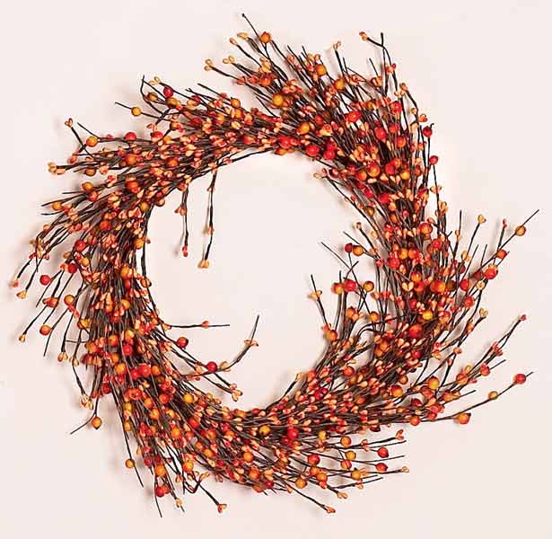 16" Mixed Berry Wreath