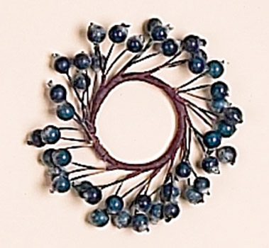 1.5" Blueberry Candle Ring