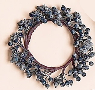3.25" Blueberry Candle Ring