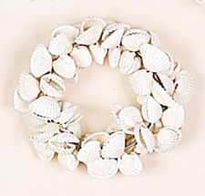 1.5" Shell Candle Ring