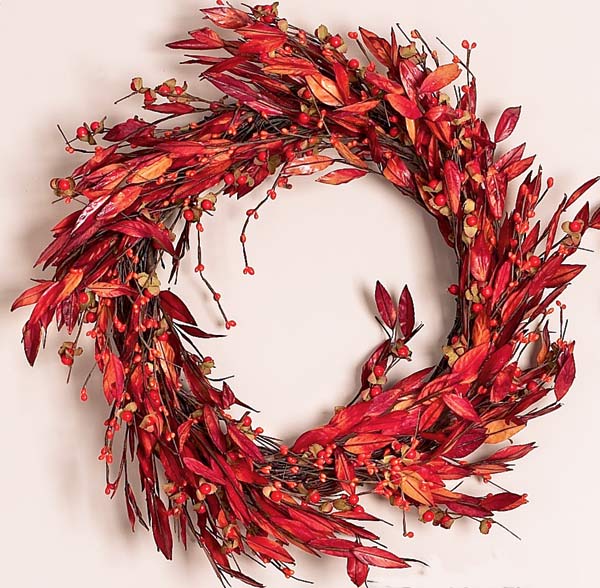 18" Fall Bittersweet Wreath