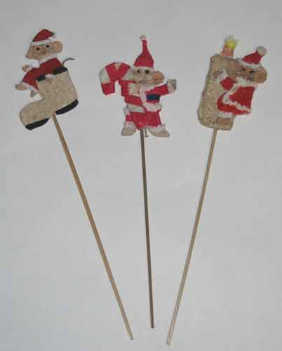 4" Santa Mouse Pick - CLOSE OUT
