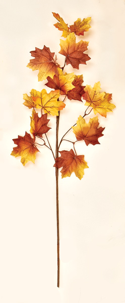 24" Maple Leaf Spray