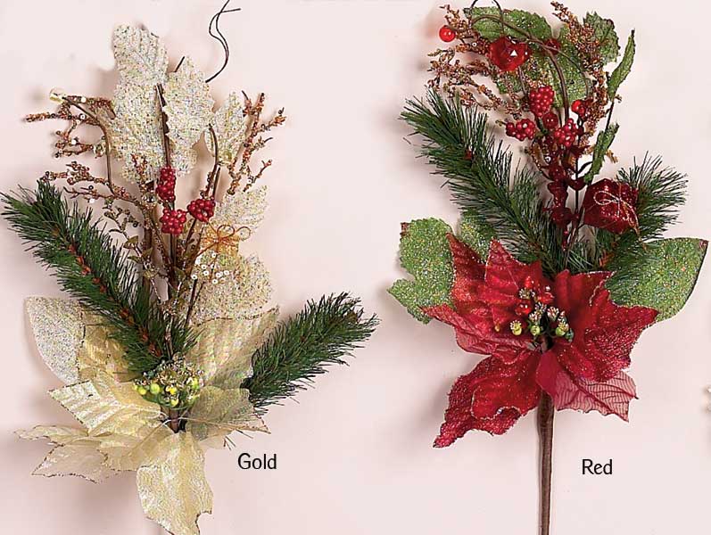 19" Mixed Baroque Xmas Spray