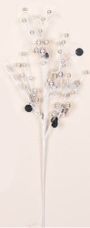 26" Pearl Bead & Sequin Spray - CLOSE OUT