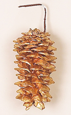 6" Long Cone Gold