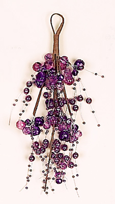 7" Bead & Bell Ornament