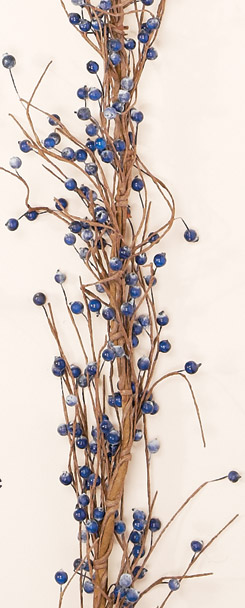 5' Blueberry Garland