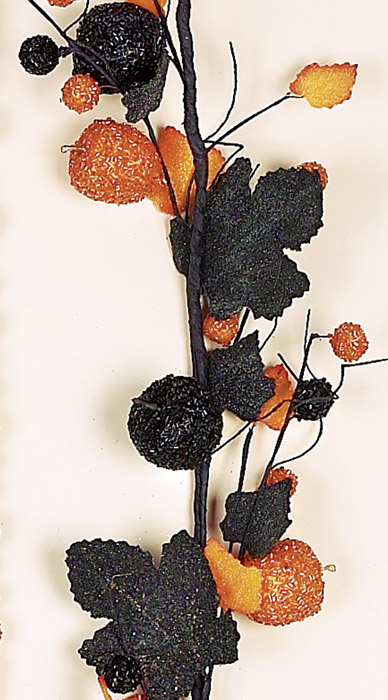 4' Beaded Halloween Garland