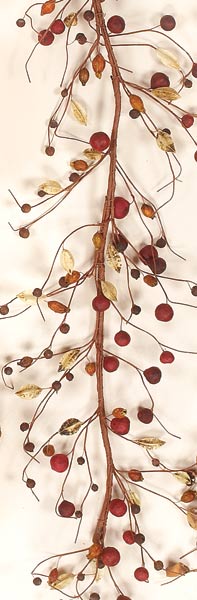 5' Natural Pod Garland