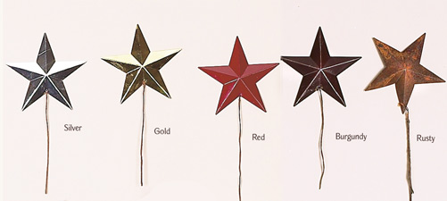 4" Metal Star Pick